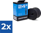 Impac Binnenband 24 X 1.75/2.35 (47/60-507) Av 35mm - Voordeelverpakking 2 stuks