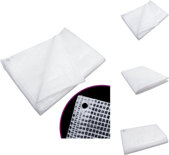 vidaXL Dekzeil 180 g/m² 3x4 m HDPE groen