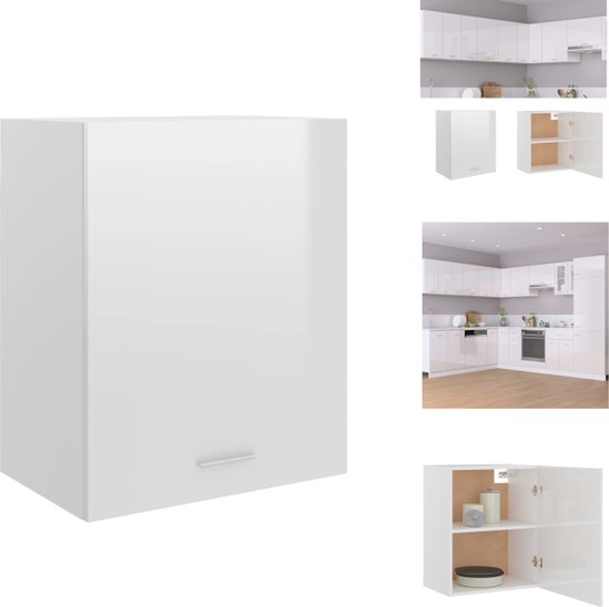 Keukenkast | Wandkast | Muurkast | Opbergkast Aan De Muur Met Plank Sonoma Eiken 30 X 31 X 80 Cm