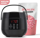 Rimlen® Smart Wax Set - Plantaardig - Kokos Wax Parels - Wax Beans - Ontharing - Elektrisch Ontharingsapparaat