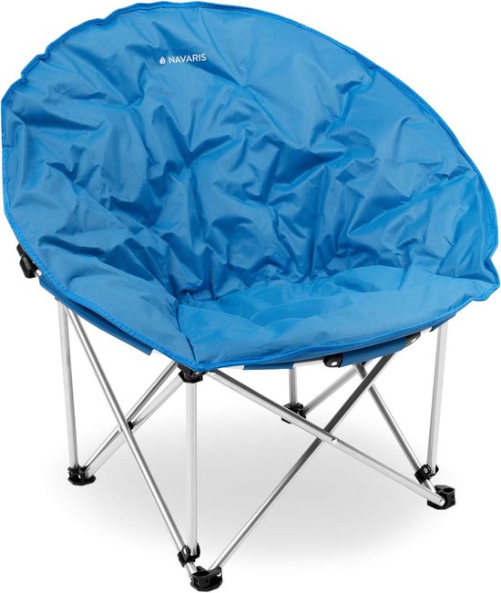 Moon Chair vouwstoel rond XXL campingstoel outdoor klapstoel