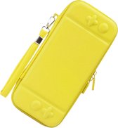 Livano Case Geschikt Voor Nintendo Switch - Hoes - Beschermhoes - Accessoires - Geel