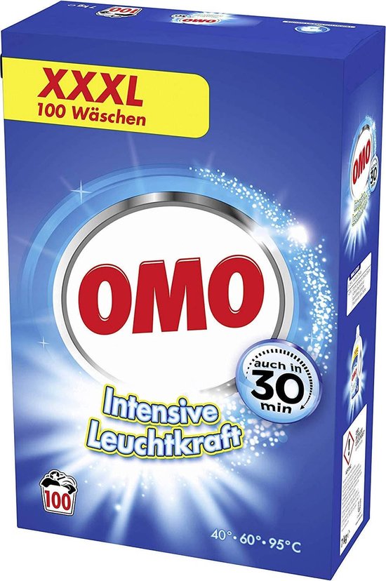 Omo Wit Waspoeder XXXL - 100 wasbeurten - 7kg - Wasmiddel