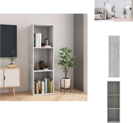 Desert boekenkast 80 cm - Eiken/zwart - Boekenkasten