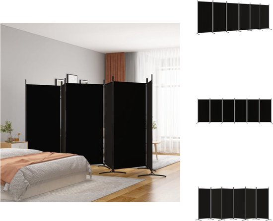 ModernLife' - Kamerscherm met 6 panelen 240x180 cm crèmewit
