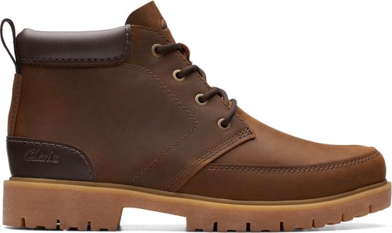 Clarks - Heren - Rossdale Mid - G - 4 - beeswax leather