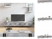 vidaXL TV-meubel - Trendy - Tv-meubels - 150 x 36 x 30 cm - Grijs sonoma eiken - Kast