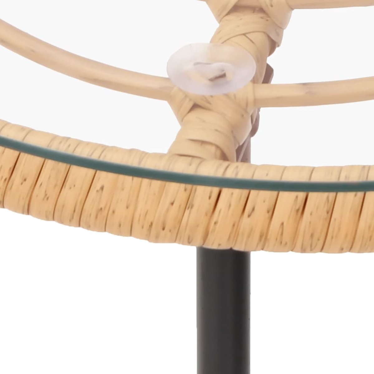Outsunny 5-delige Rattan Tuinmeubelset - Loungeset met Kussens, Tuinset