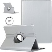Draaibaar Hoesje - Rotation Tabletcase - Multi stand Case Geschikt voor: Samsung Galaxy Tab A 10.1 inch 2019 SM T510 T515 - zilver