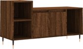 vidaXL-Tv-meubel-100x35x55-cm-bewerkt-hout-bruin-eikenkleur