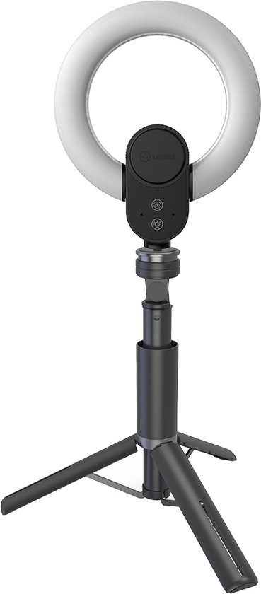 Lorgar Circulus 910 - Webcam met Ringverlichting - 5MP - 60FPS - Stereomicrofoons - Sony® STARVIS™ CMOS-sensor - Inclusief Statief