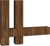 vidaXL-Tv-wandmeubel-bewerkt-hout-bruin-eikenkleur