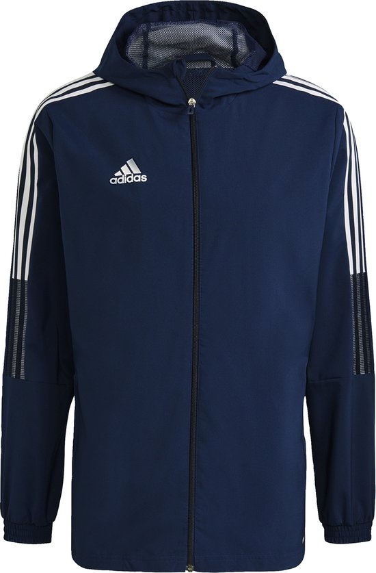 adidas Performance Tiro 21 Windjack - Heren - Blauw- S | bol