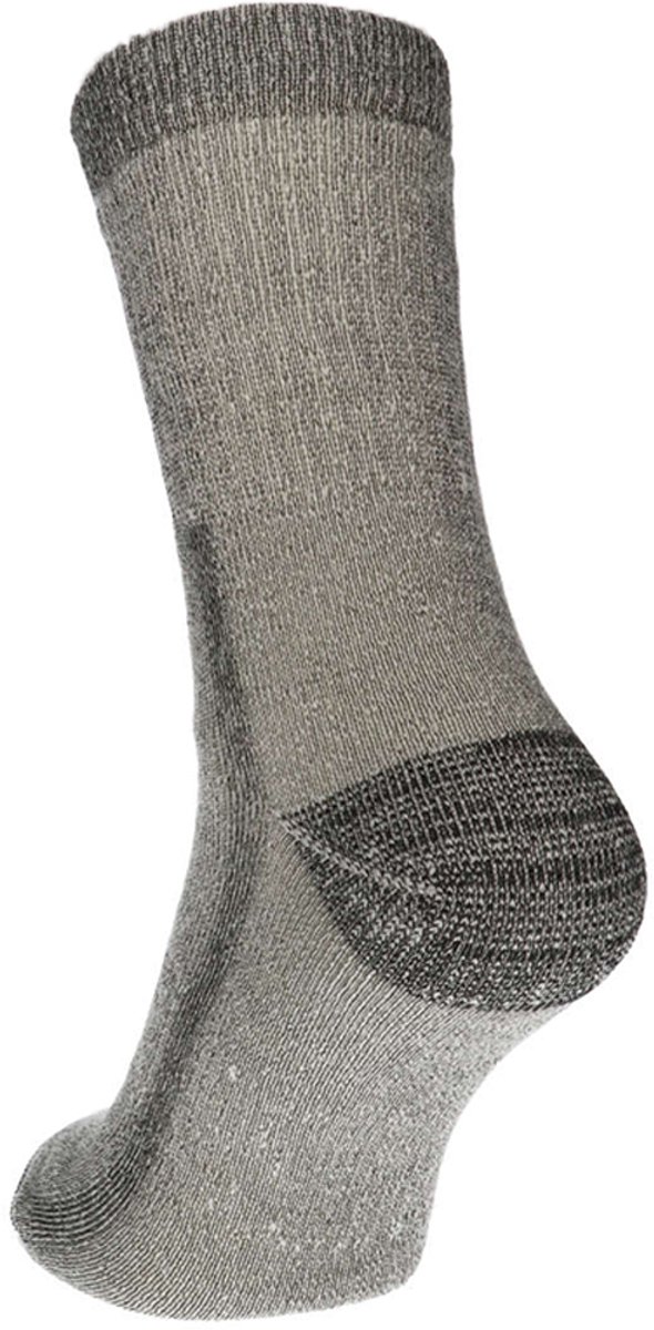 Soga 2-Pack All-Round Merino Badstof Voering Heren Dames – 39-42 S7 Grijs