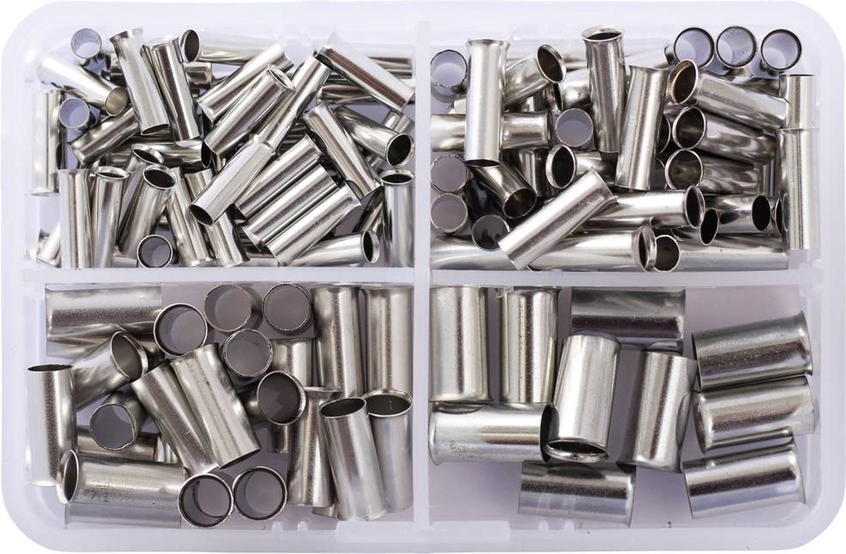 Quadrios 2010C393 Assortiment adereindhulzen 4 mm², 6 mm², 10 mm², 16 mm² Ongeïsoleerd 135 stuk(s)