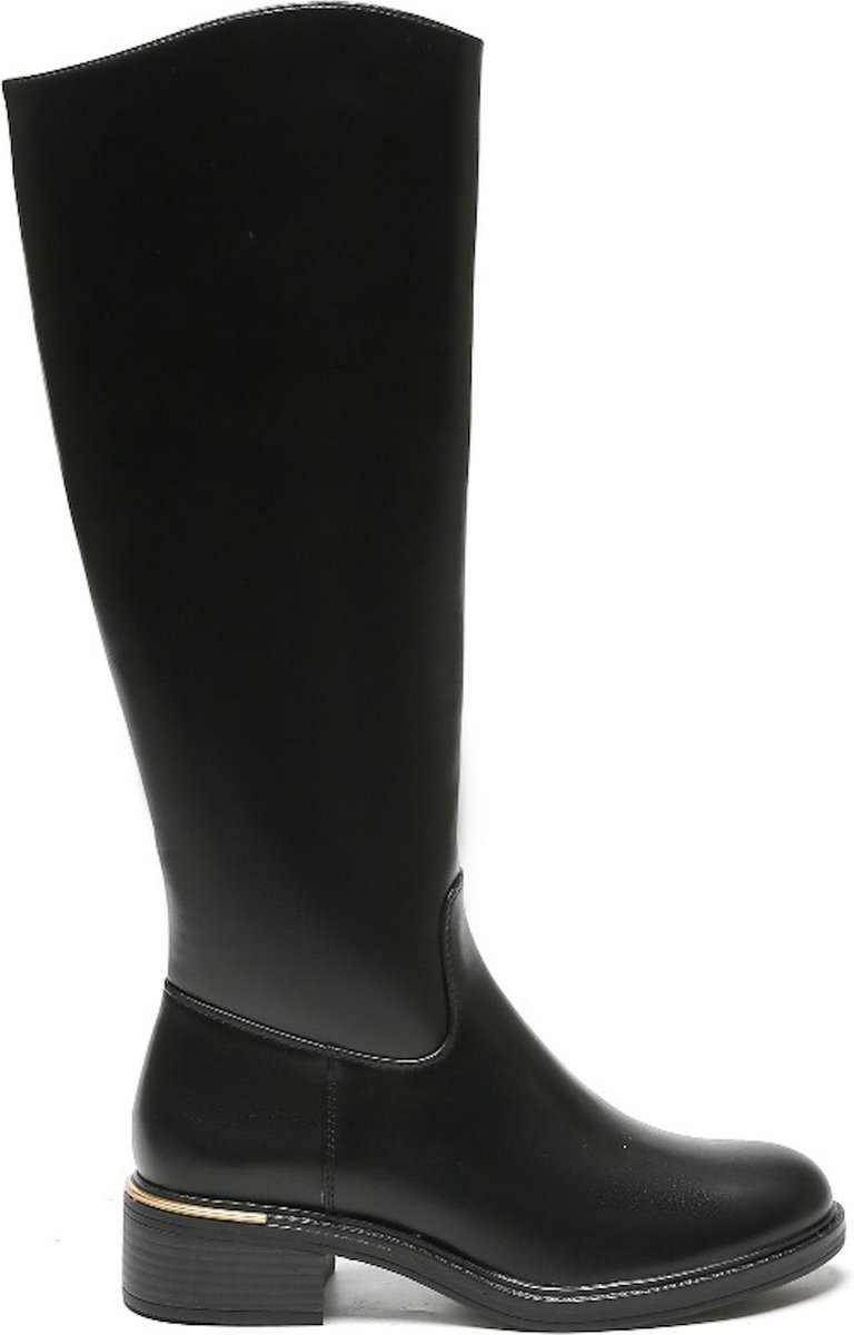 Smile Favorites® Dames Laarzen - Zwart - Imitatieleer - Maat 37