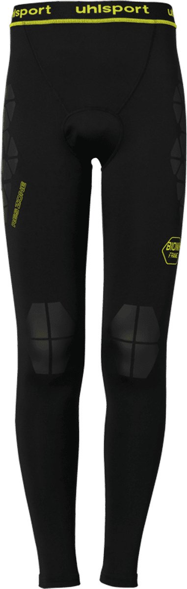 Uhlsport Bionikframe Res Longtight Heren - Zwart / Fluogeel | Maat: S