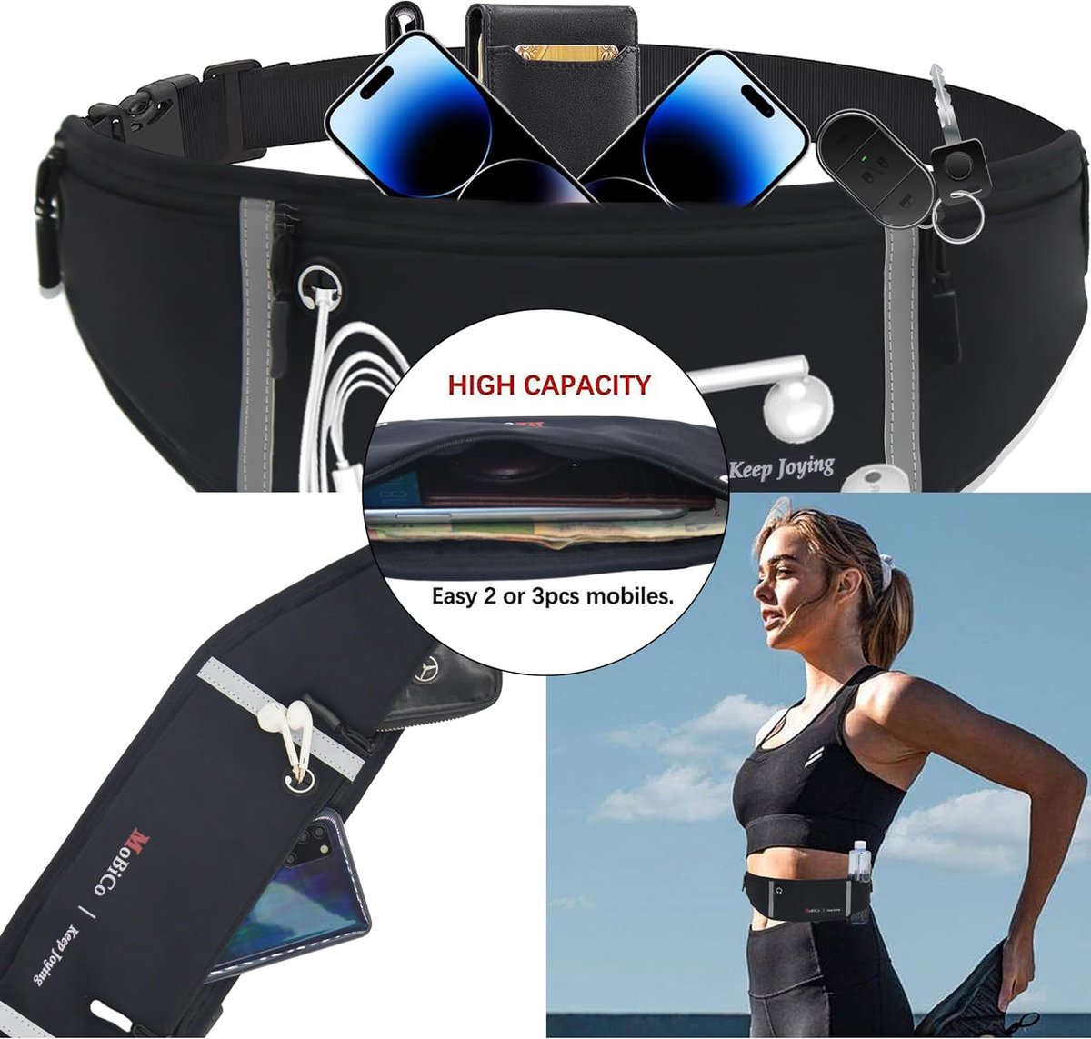 Dutch Shield Sport Heuptas - Hardloop Tasje | Webwinkel Dutch Shield Sport Heuptas - Hardloop Tasje | Webwinkel
