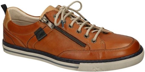 Fluchos -Heren - cognac/caramel - sneakers - maat 42