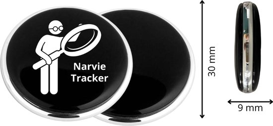 NARVIE - Mini GPS Tracker - vue de localisation en direct par