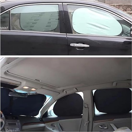 Set Car Shades passend voor Kia EV6 2021- (6-delig) - My automotive