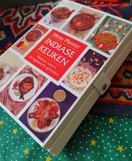 9788174363145 - menu planner - INDIASE KEUKEN, tandoori , curry's en vegetarische gerechten.