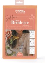 Embroidery kit for clothes - Self love