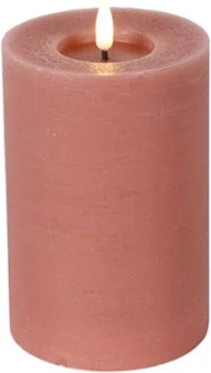 Countryfield LED Stompkaars rustiek roze Ø10CM -L10B10H15CM