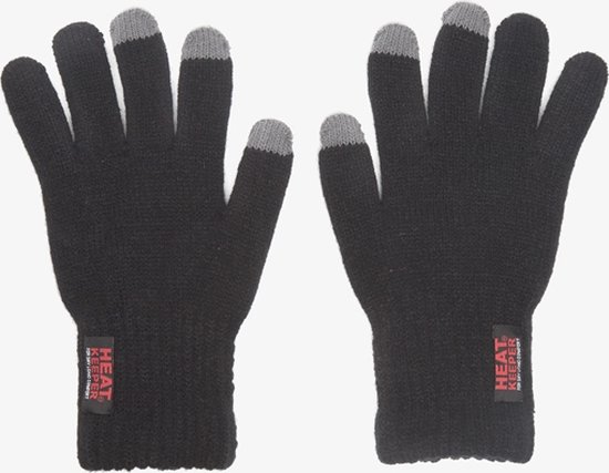 Thinsulate handschoenen met touchscreen tip - Zwart