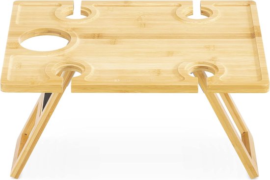 Draagbare Opvouwbare Wijntafel voor Buiten - Belleza
