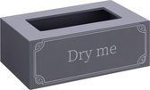 Opbergruimte voor droge handdoeken - magnetische drogerhanddoekhouder van hout - handdoekenbox voor de droger - drogerhanddoekenbox - Dry me design