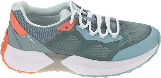 Gabor rollingsoft sensitive 26.994.24 - dames rollende wandelsneaker - groen - (EU) (UK)