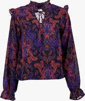 TwoDay dames blouse met paisley print - Zwart - Maat XS