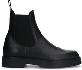 Sacha - Heren - Zwarte leren chelsea boots - Maat 45