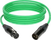 Klotz M1FM4N1000 Microfoonkabel groen 10 m - Microfoonkabel