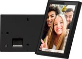 Frameo Digitale Fotolijst 10.1 inch - Glas display - Frameo App - Fotokader - WiFi - Touchscreen - 16GB - Zwart -