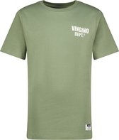 Vingino T-shirt Hasial Jongens T-shirt - New Olive - Maat 152
