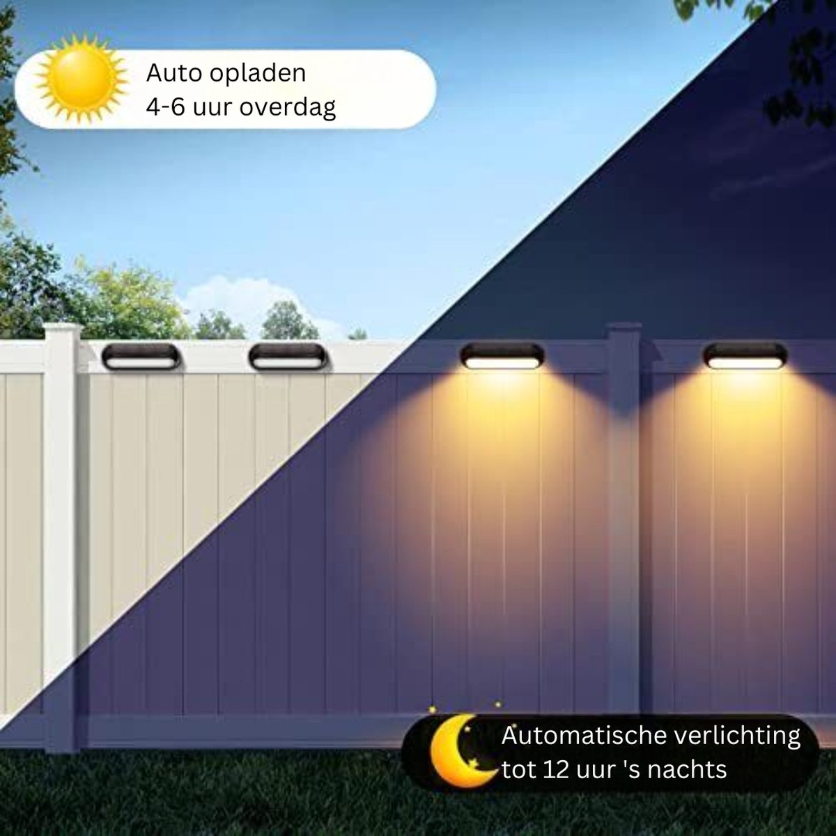Appliques Murales Solaires Étanches 2Pcs Led Solaire Applique Murale