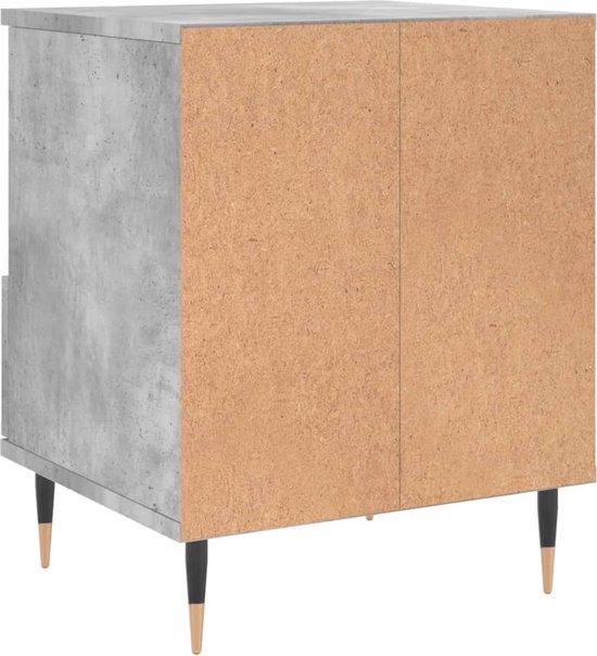 vidaXL-Nachtkastjes-2-st-40x35x50-cm-bewerkt-hout-betongrijs