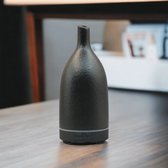 Aroma Diffuser - Humidifier - Geurverspreider - Keramiek Zwart -Keramische aroma diffuser