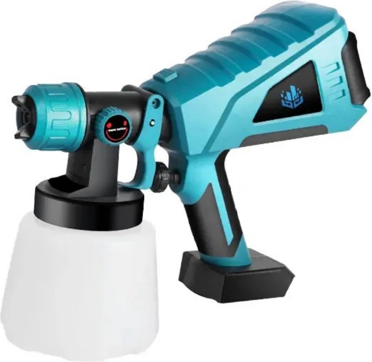 Verfpistool Elektrisch - Verfspuiten Verfspuitpistool Geschikt Voor Makita 18V Accu - Verfspuit Machine Electrisch Muurverf - Zonder Accu
