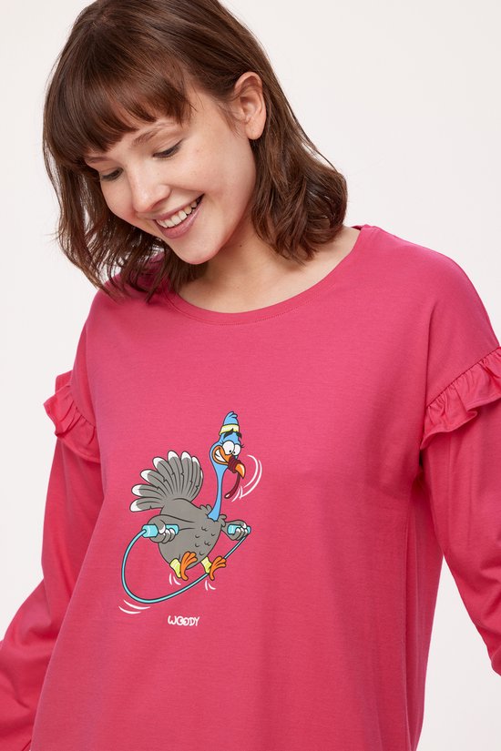 Woody Filles Pyjama Rose 10A