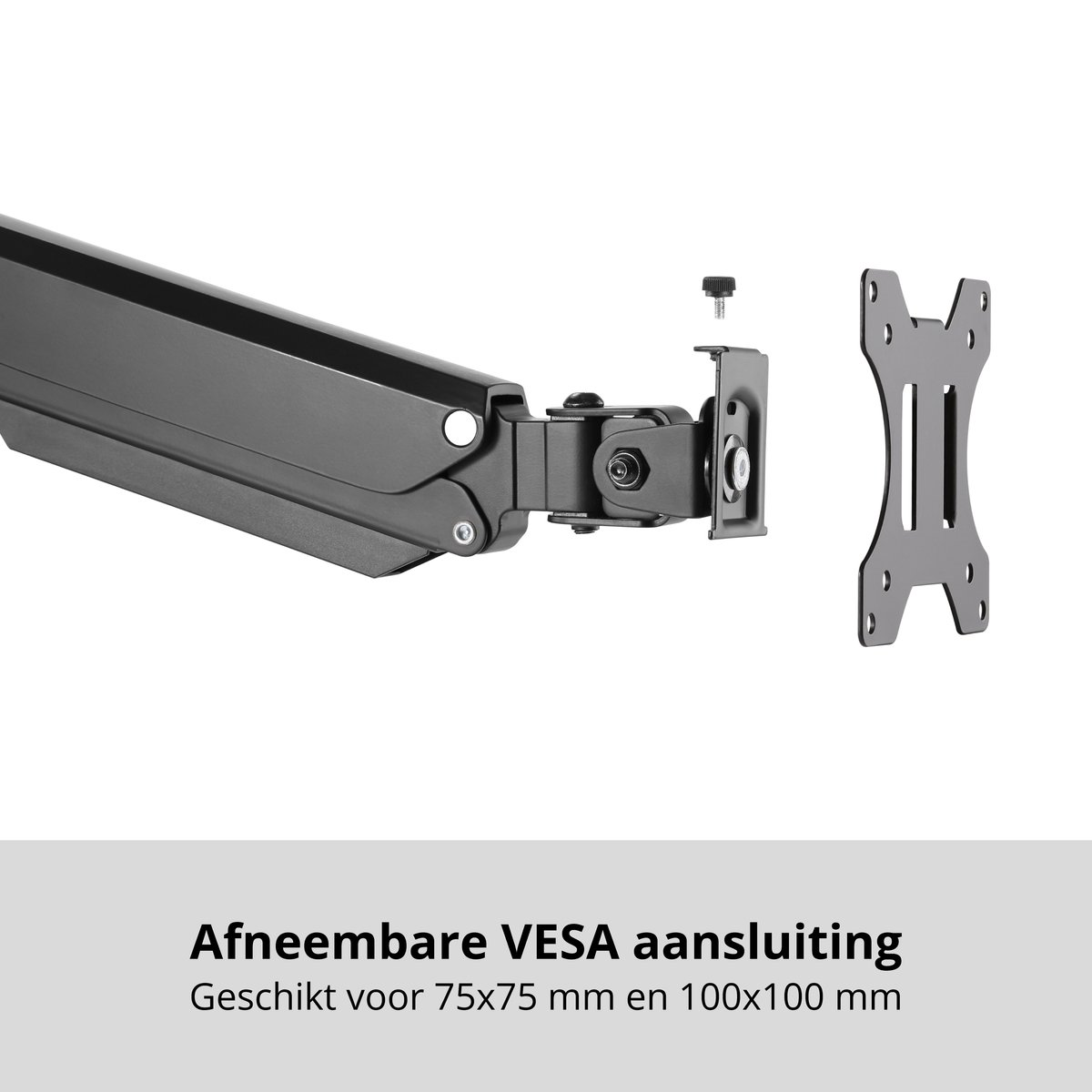 Deltaco Monitor Arm 17-32 Inch Verstelbaar thumbnail 5