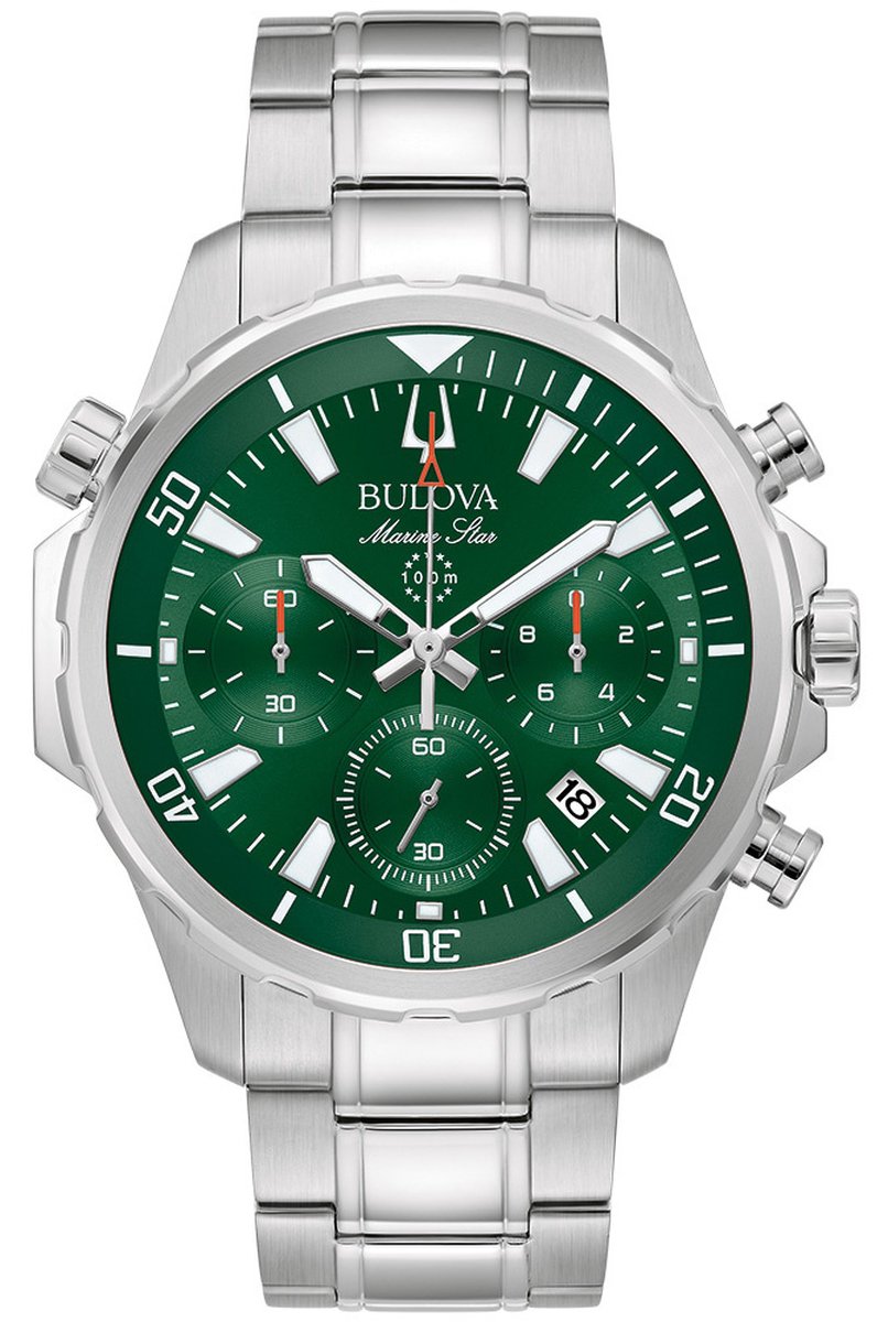 Bulova - 96B396 - Polshorloge - Heren - Automatisch - Marine Star