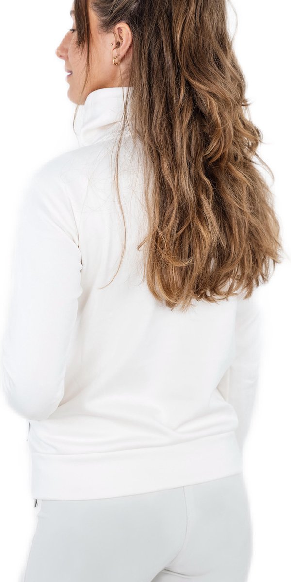 Func Factory dames technische Sweater Tate wolwit maat 36 van Func Factory — afbeelding 3