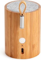 Enceinte Bluetooth avec lampe Gingko Drum Light - Bamboe