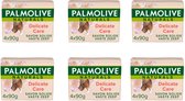 Savon Soin Délicat Palmolive - Amande & Lait - Pack économique 24 x 90 grammes