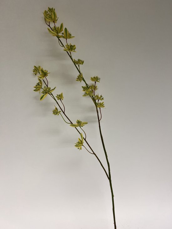 Zijden kunstbloem Euonymus | Geel | Lengte 94 centimeter
