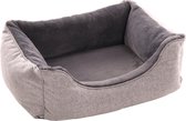 Flamingo Esmo - Mand Honden - Mand Esmo Rechthoekig+rits Grijs 65x50x20cm - 1st - 137884 - 1st