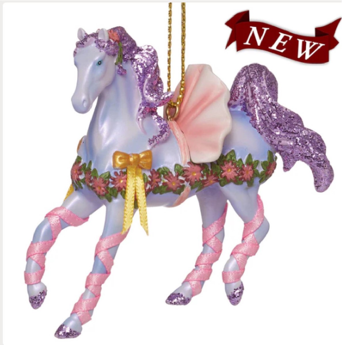 The Trail of Painted Ponies - Kerstboomhanger paard - Dance of The Sugar Plum Ponies
